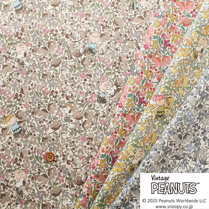 Liberty Fabrics 2025S/S PEANUTS(TM)Collection Charlie