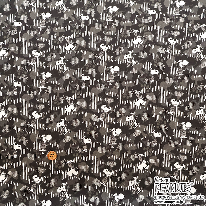 Liberty Fabrics 2026S/S PEANUTS(TM)Collection Vol.3 Joe Cool生地の