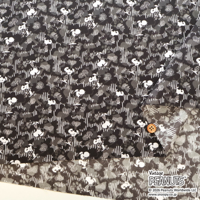 Liberty Fabrics 2026S/S PEANUTS(TM)Collection Vol.3 Joe Cool生地の