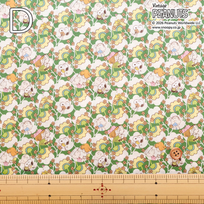 Liberty Fabrics 2026S/S PEANUTS(TM)Collection Vol.3 Friendship