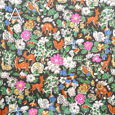 Liberty Fabrics 2025A/W Neon Splash Fergus Neon生地の通販