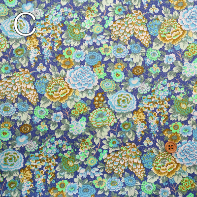 Liberty Fabrics 2025A/W Neon Splash Elysian Neon生地の通販