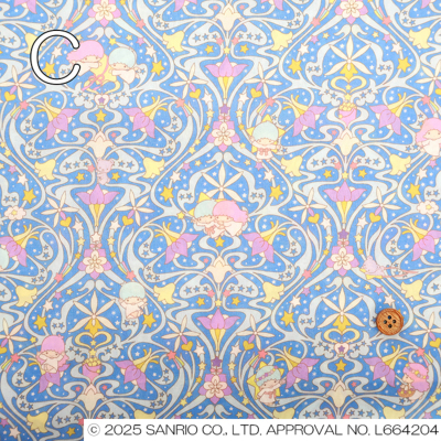 Liberty Fabrics 2025A/W Little Twin Stars Collection Kiki and