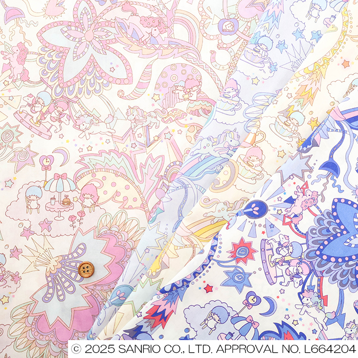 Liberty Fabrics 2025A/W Little Twin Stars Collection Soho Carnival