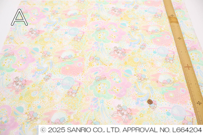 Liberty Fabrics 2025A/W Little Twin Stars Collection Milky Way