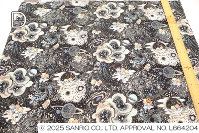 Liberty Fabrics 2025A/W Little Twin Stars Collection Milky Way