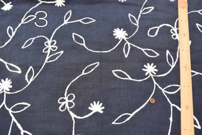 インド製 AP FASHION リネン刺繍生地生地の通販|ノムラテーラー