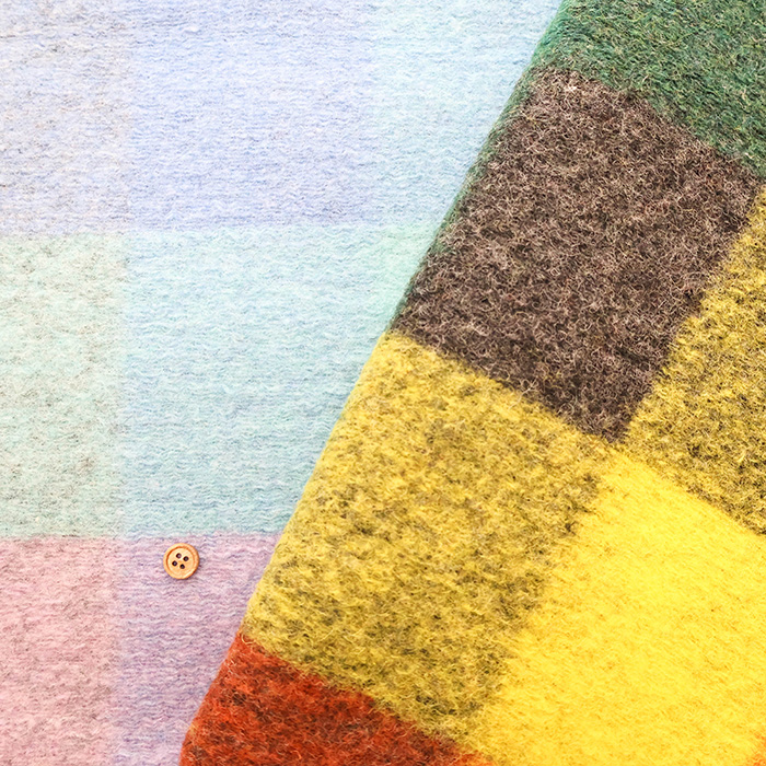 ラスト１点【#232】イタリア製 綿刺しゅうニット生地 約90 ラスト１点#232イタリア製 綿刺しゅうニット生地 約90㎝ - メルカリ