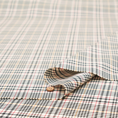 【極美品・イタリア製生地】トゥモローランド　テーラード　ツイード　チェック柄　M TOMORROWLAND チェック柄ジャケットの通販 by Suzaku's shop｜ラクマ