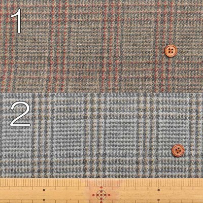 ウール混生地 チェック生地の通販|ノムラテーラーオンラインショップ