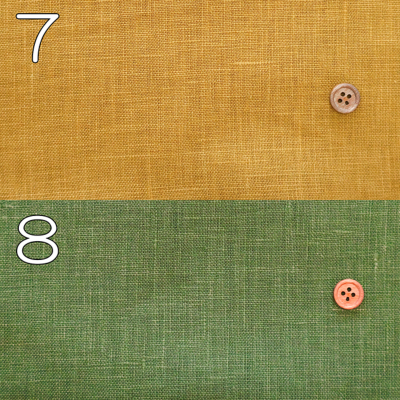 リネンキャンバスダブルワッシャー生地 無地生地の通販|ノムラテーラー