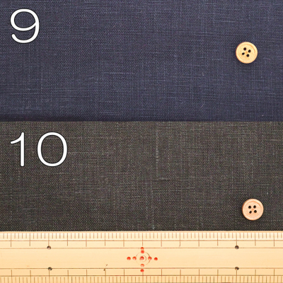 リネンキャンバスダブルワッシャー生地 無地生地の通販|ノムラテーラー