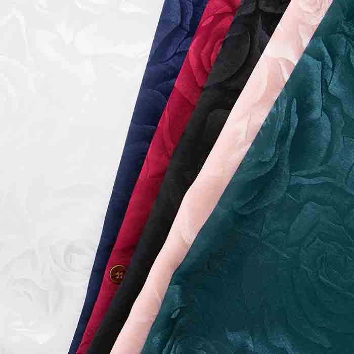 Atelierboz　ローランドジャケット　青薔薇　ジャガード生地 楽天市場】ジャガード織り ローズジャガード バラの花 バランドロン