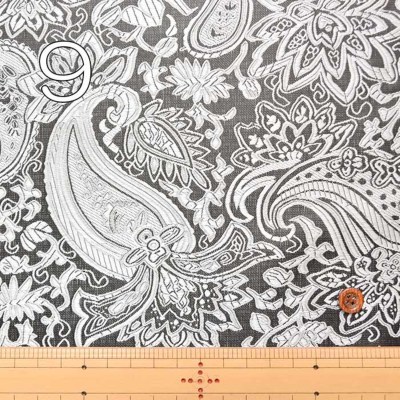 ポリエステルジャガード生地 ペイズリー生地の通販|ノムラテーラー