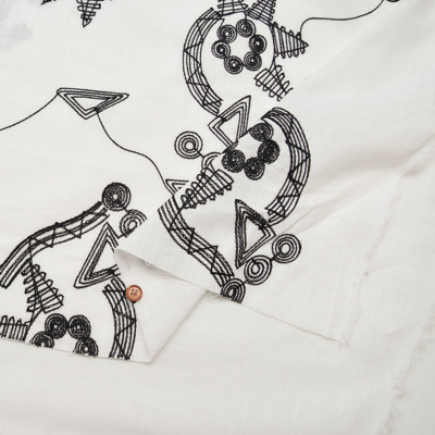 ベトナム製 スラブコットン刺繍生地生地の通販|ノムラテーラー