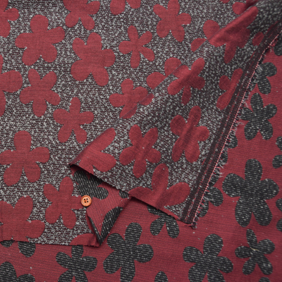 フラワージャガード生地生地の通販|ノムラテーラーオンラインショップ