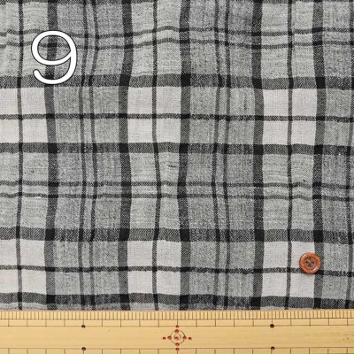 先染めL/Cチェック生地生地の通販|ノムラテーラーオンラインショップ