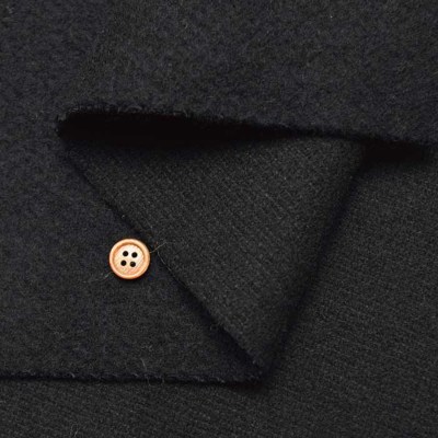定価3.2万　TOMORROW LAND 高級ウールバイヤス切り替えニット　XS Yohji Yamamoto POUR HOMME 糸ふらしオーバーサイズ切替ニット