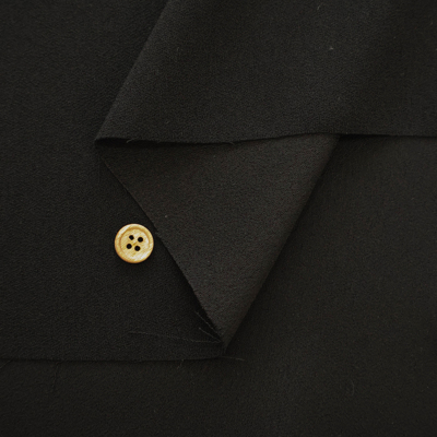 ブラックジョーゼット生地 無地生地の通販|ノムラテーラーオンライン