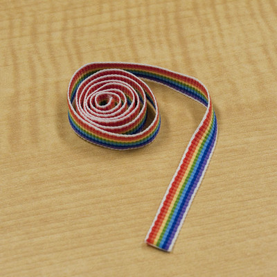 虹色テープ 9mm幅生地の通販|ノムラテーラーオンラインショップ