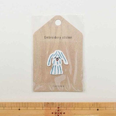 Embroidery sticker　刺繍ステッカー　Floppy