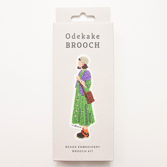刺繍ブローチ キット 刺繍キット〉桜の刺繍ブローチ -丸- | iichi 日々の暮らしを