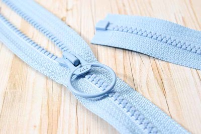 ビスロンファスナー80cm リング付き オープン生地の通販|ノムラ