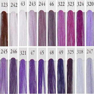 【激安通販 オンラインショップ】 シャッペスパンミシン糸 60番手200m巻き 普通地用≪パープル系 和楽器