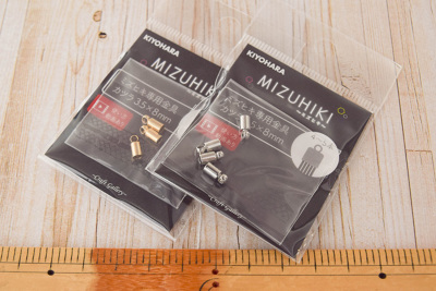 ミズヒキ専用金具 カツラ 3.5×8mm生地の通販|ノムラテーラーオンライン