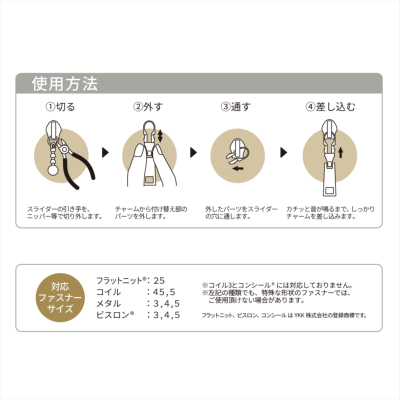 オリジナルファスナーチャーム用 パーツ小生地の通販|ノムラテーラーオンラインショップ