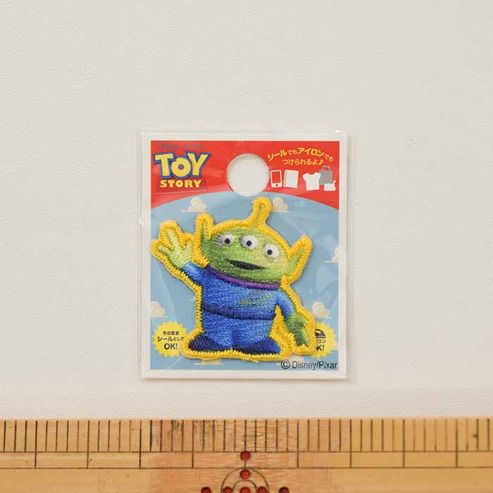 2way接着ワッペン Disney トイストーリー エイリアン生地の通販|ノムラ