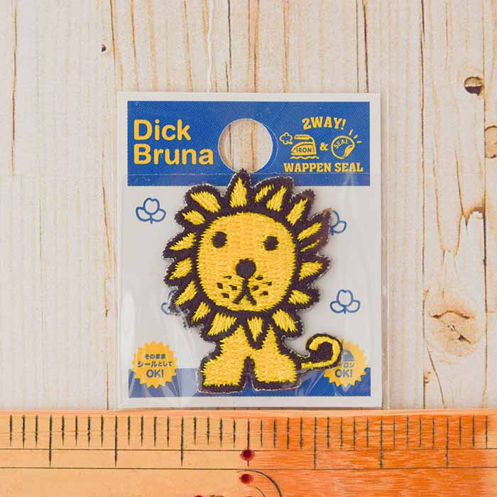2Way接着ワッペン Miffyミニワッペン ディック・ブルーナ【D02Y2484