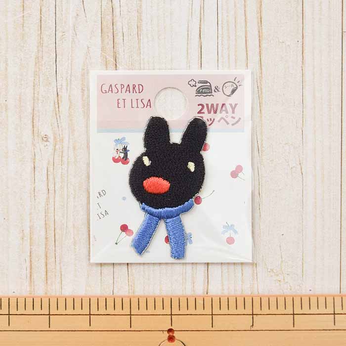 2way接着ワッペン リサとガスパールミニワッペン ガスパール生地の通販