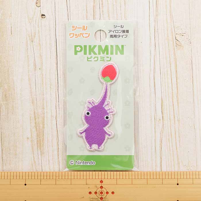 2wayワッペン 紫ピクミン生地の通販|ノムラテーラーオンラインショップ