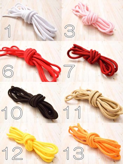 アクリルひも (太) 約3.5m生地の通販|ノムラテーラーオンラインショップ