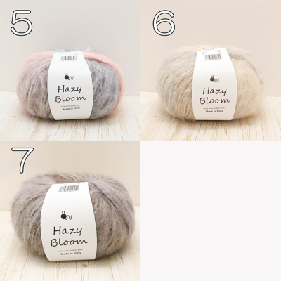 毛糸 Knitworm ヘイジーブルーム生地の通販|ノムラテーラーオンライン