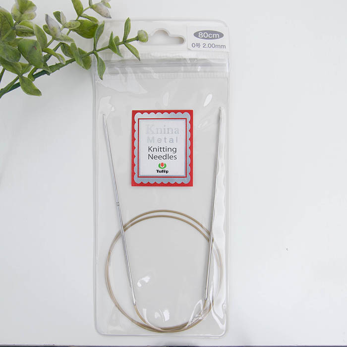 ニーナメタルニッティングニードル輪針80cm生地の通販|ノムラテーラー