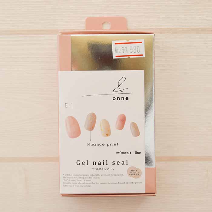 &onne（アンドオンネ）ジェルネイルシール momen-t line生地の通販