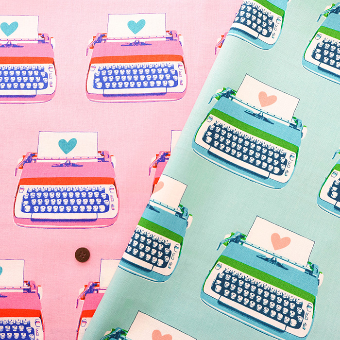 USAコットン Ruby Star Society BEST DAY EVER タイプライター