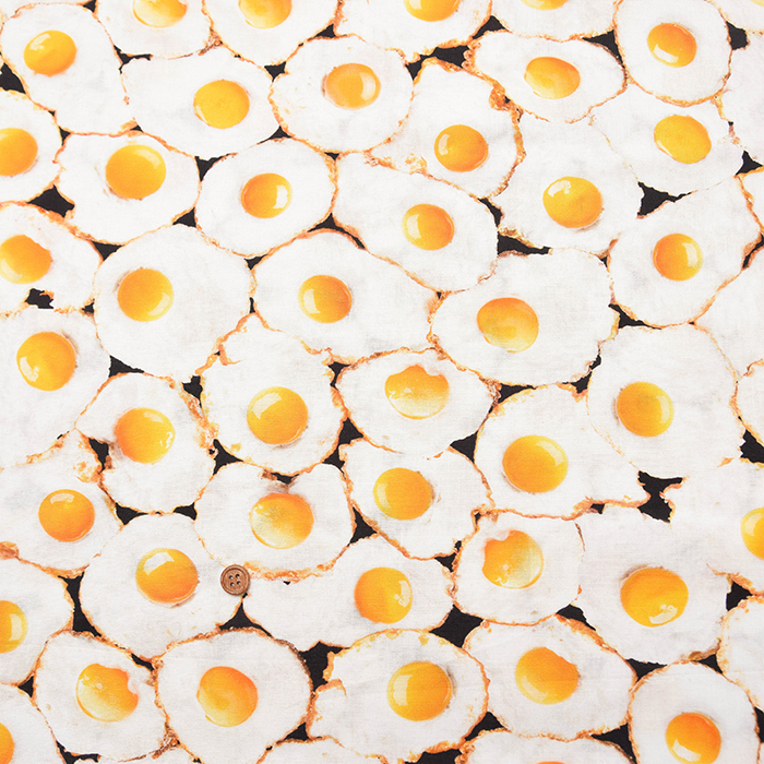 USAコットン TIMELESS TREASURES 目玉焼き生地の通販|ノムラ