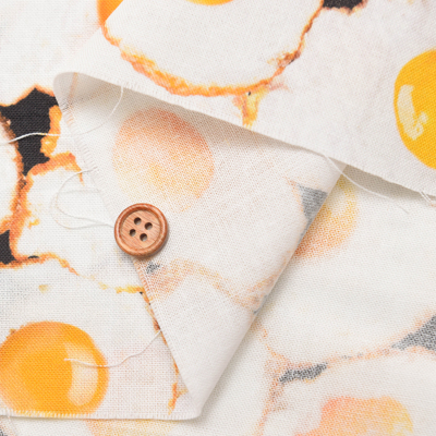 USAコットン TIMELESS TREASURES 目玉焼き生地の通販|ノムラ