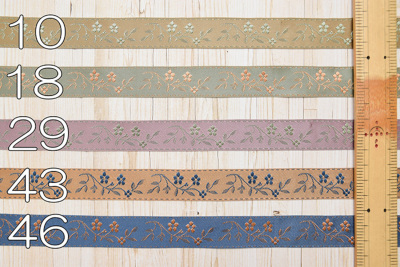 モクバ ジャガードリボン 約20mm生地の通販|ノムラテーラーオンライン