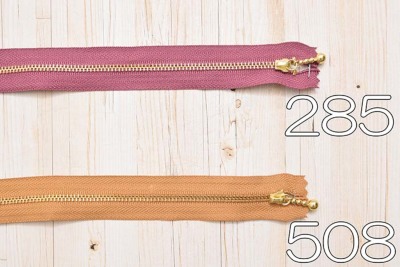 YKK金属ファスナー玉付き 3号サイズ 30cm【オリジナルカラー