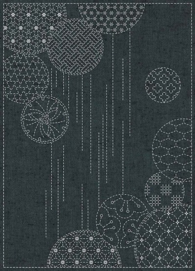 お仕立て付き【尾峨佐染繍◇銀通し刺繍袋帯】月下美人 黒 白の