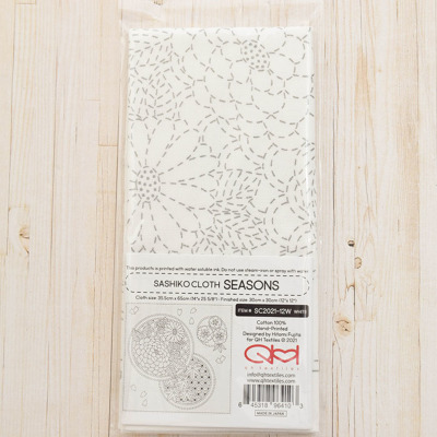 刺繍布「刺し子クロス」SASHIKO CLOTH “SEASONS”