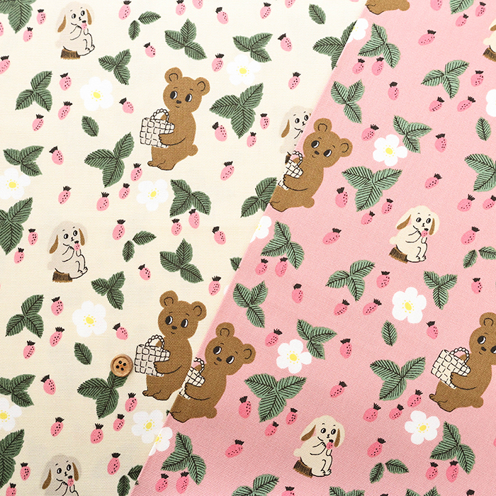 Kippis 2025A/W コットンオックスプリント生地 Metsa 