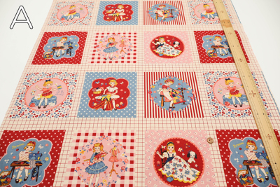 ≪柄売り≫コットンシーチングプリント生地 Cheery Days