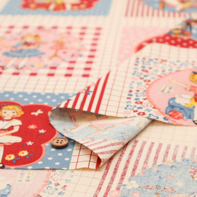 ≪柄売り≫コットンシーチングプリント生地 Cheery Days