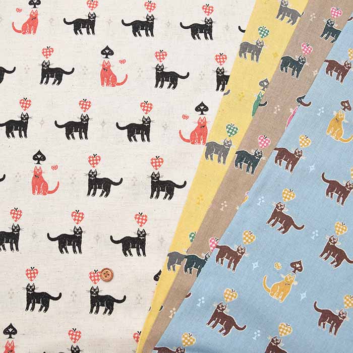 C/Lシーチングプリント生地 Sanae Sugimoto 